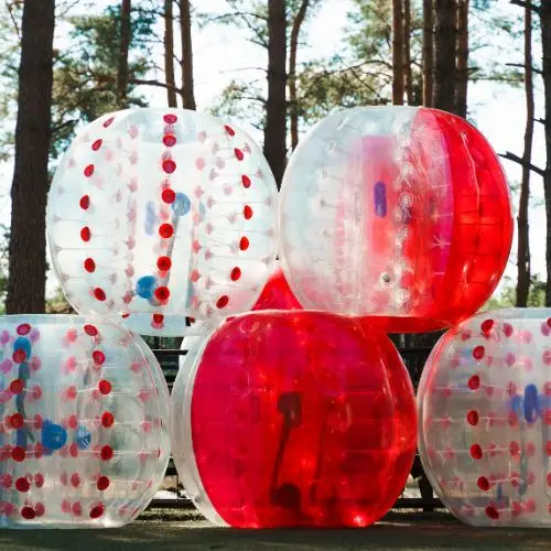 bubbelvoetballen in Den Helder